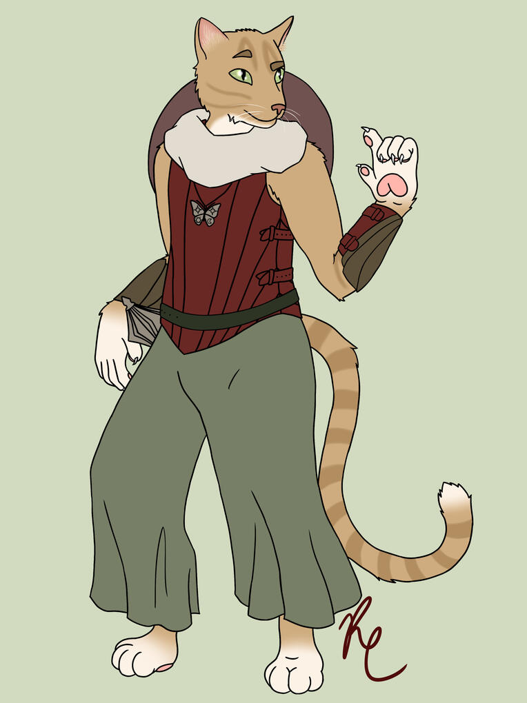 "Brother Bear" - Full body, flat colors character art